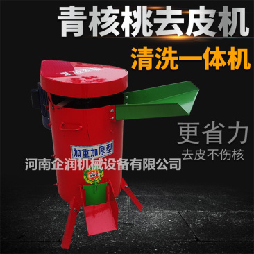 核桃剥皮机电动核桃去皮机青皮核桃脱皮机