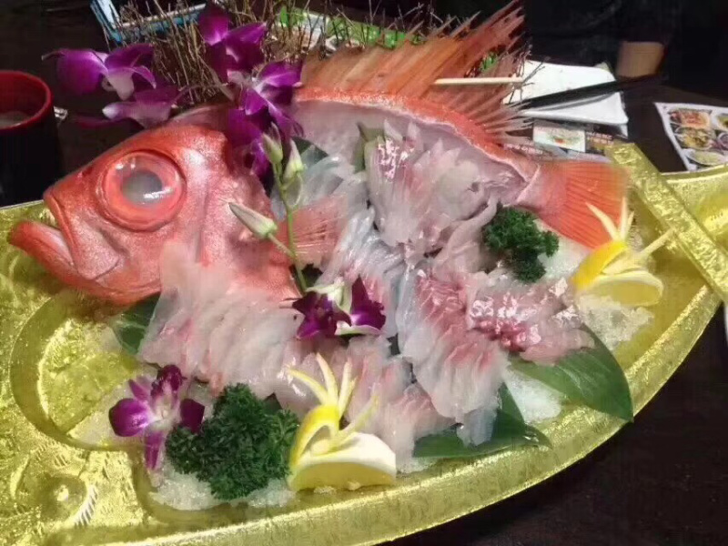 大眼鸡钓口深海鱼海钓鱼野生刺身日料食材