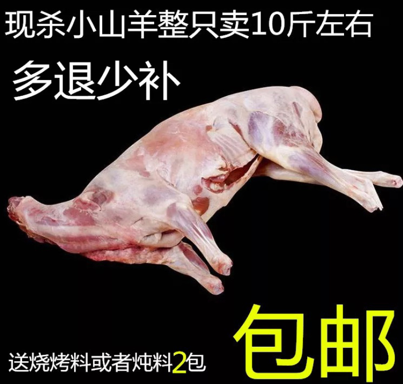 清真纯山羊肉整只羊杂羊肚肠新鲜纯羊血羊宝羊蝎子