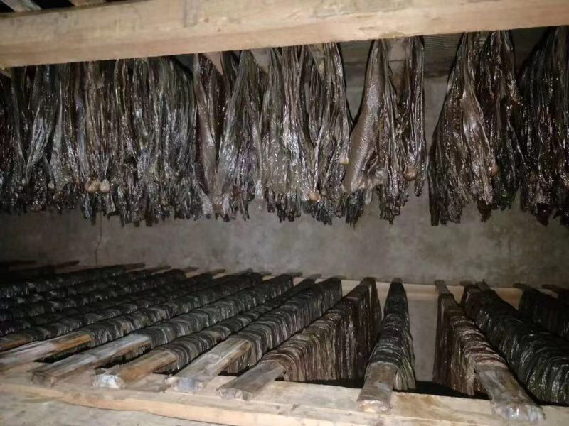 纯手工黑色腐竹，