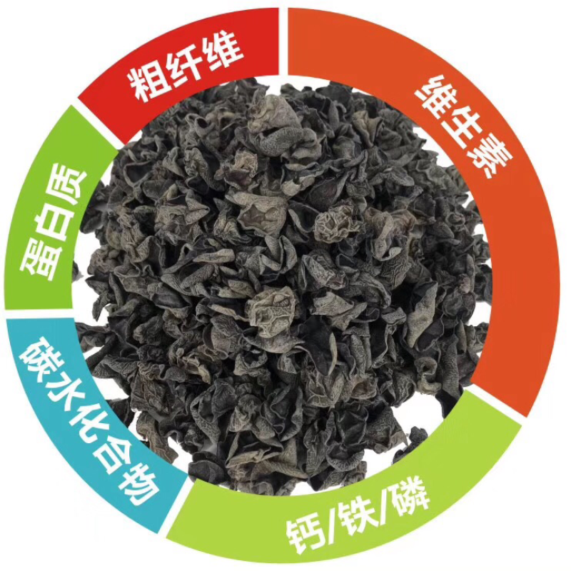 黑木耳东北特产新货东北特产黑木耳干货长白山秋木耳小碗