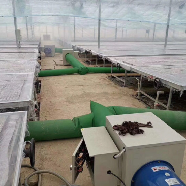 养殖大棚暖风机电加热大棚种植育苗热风炉