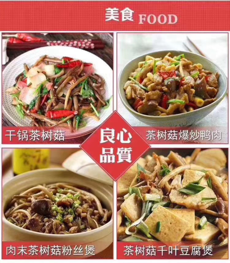 2020年新品茶树菇，黄花菜一件20斤品质好，价格实惠，