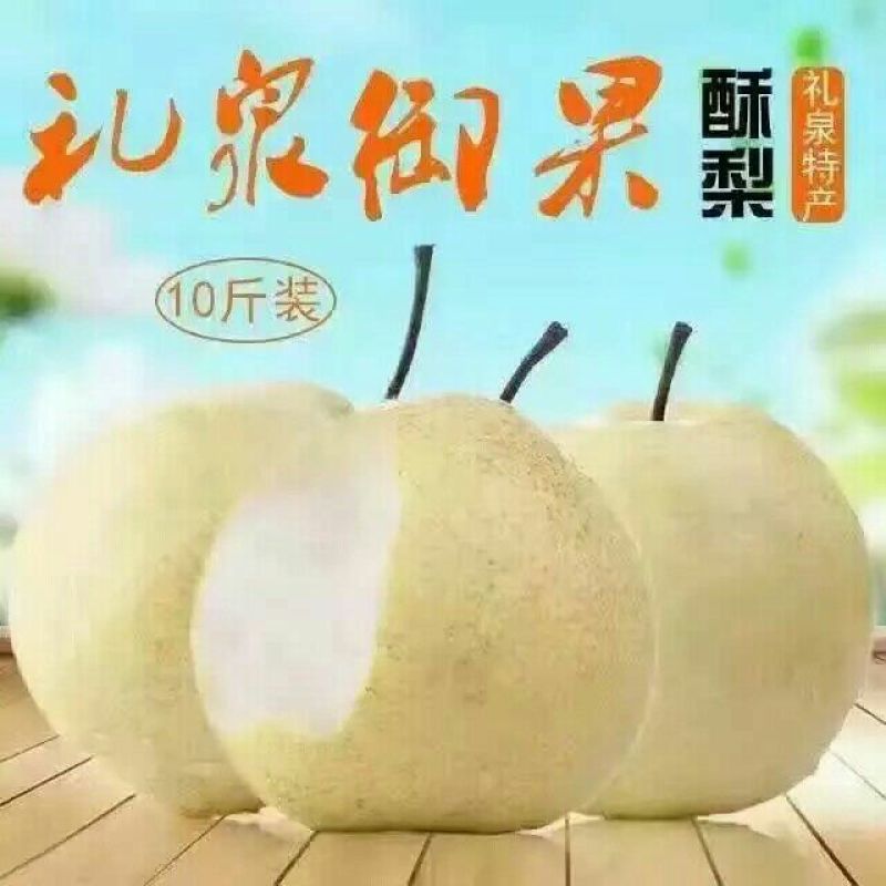 礼泉酥梨200~250g纸袋