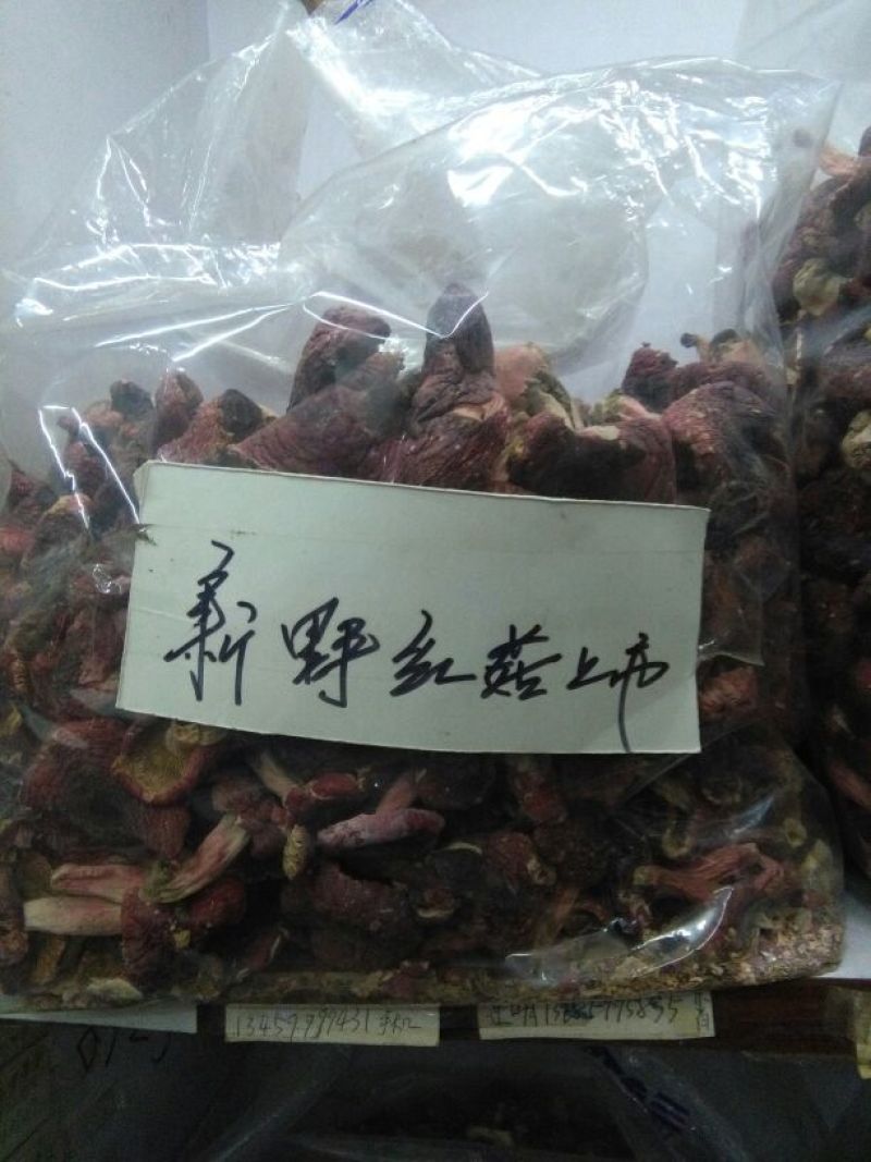 红菇0.01%1%一级5cm以下