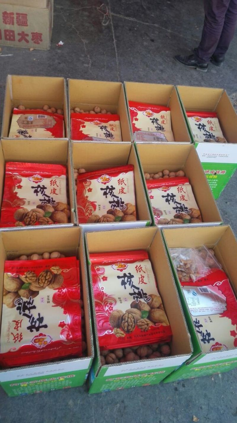 新疆185核桃25mm以上去皮干，阿克苏纸皮核桃