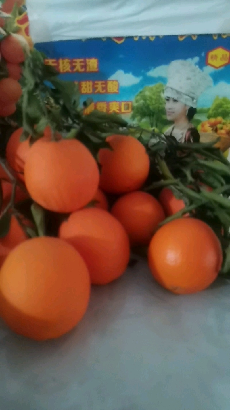 长虹脐橙个大多汁饱满.口感纯甜.一手货源现採现发