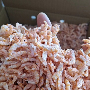 磷虾皮米磷虾仁淡干无盐批发不包邮