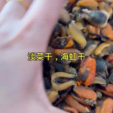 海虹干，淡菜干，干度好，个头大，做菜煲汤皆可