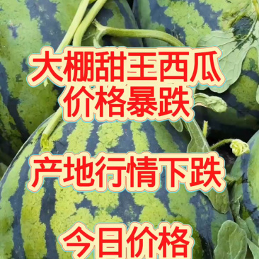 甜王西瓜，大量新鲜现货速发，保质保量，欢迎选购