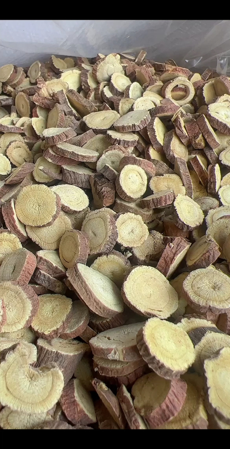 甘草地摊电商批发甘草片甘肃大圆红皮甘草片甘草片甘草干