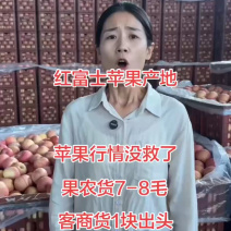 正宗红富士苹果产地口感脆甜多汁产地一手货源价格优