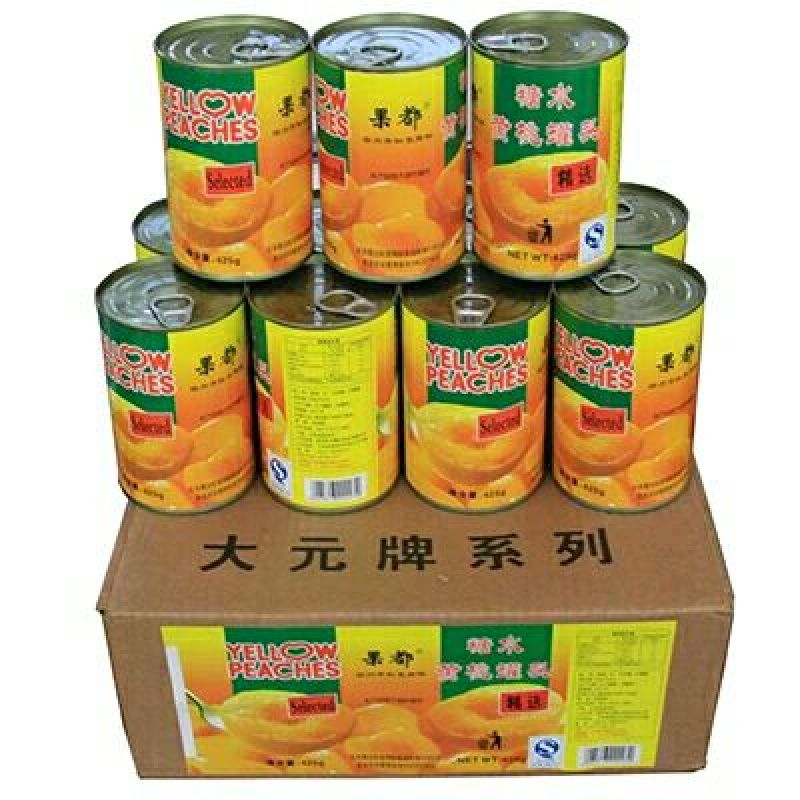 黄桃罐头