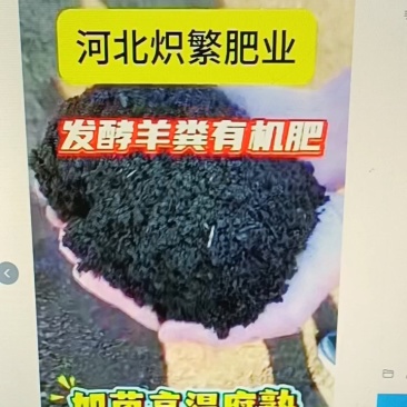 炽繁发酵纯羊粪微生物发酵有机肥畜禽粪便瓜果蔬菜肥
