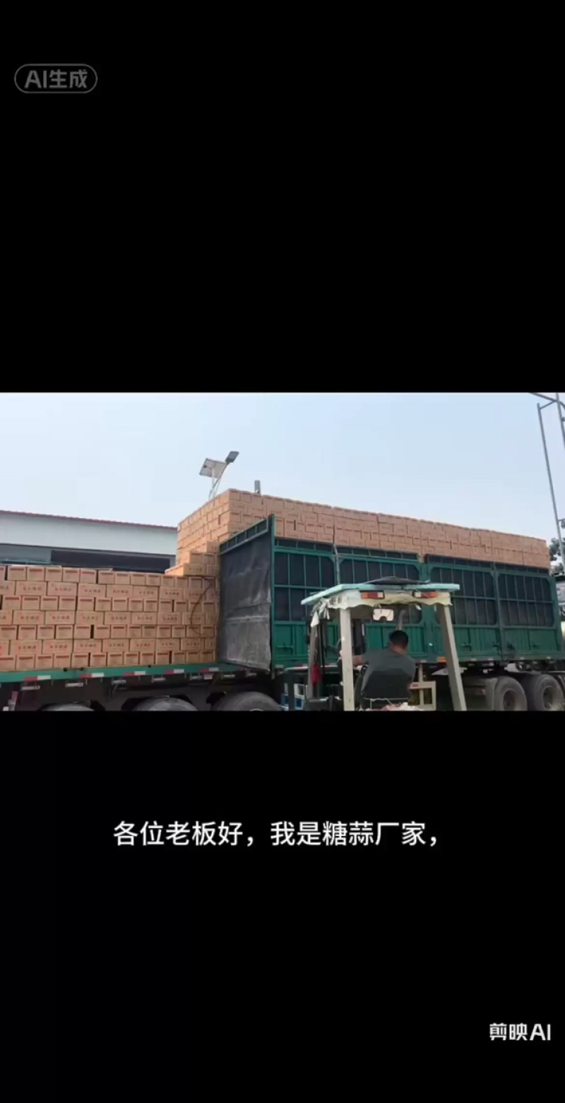 糖蒜一件代发糖醋蒜泡菜咸菜酸甜脆爽精挑细选山东新鲜大蒜