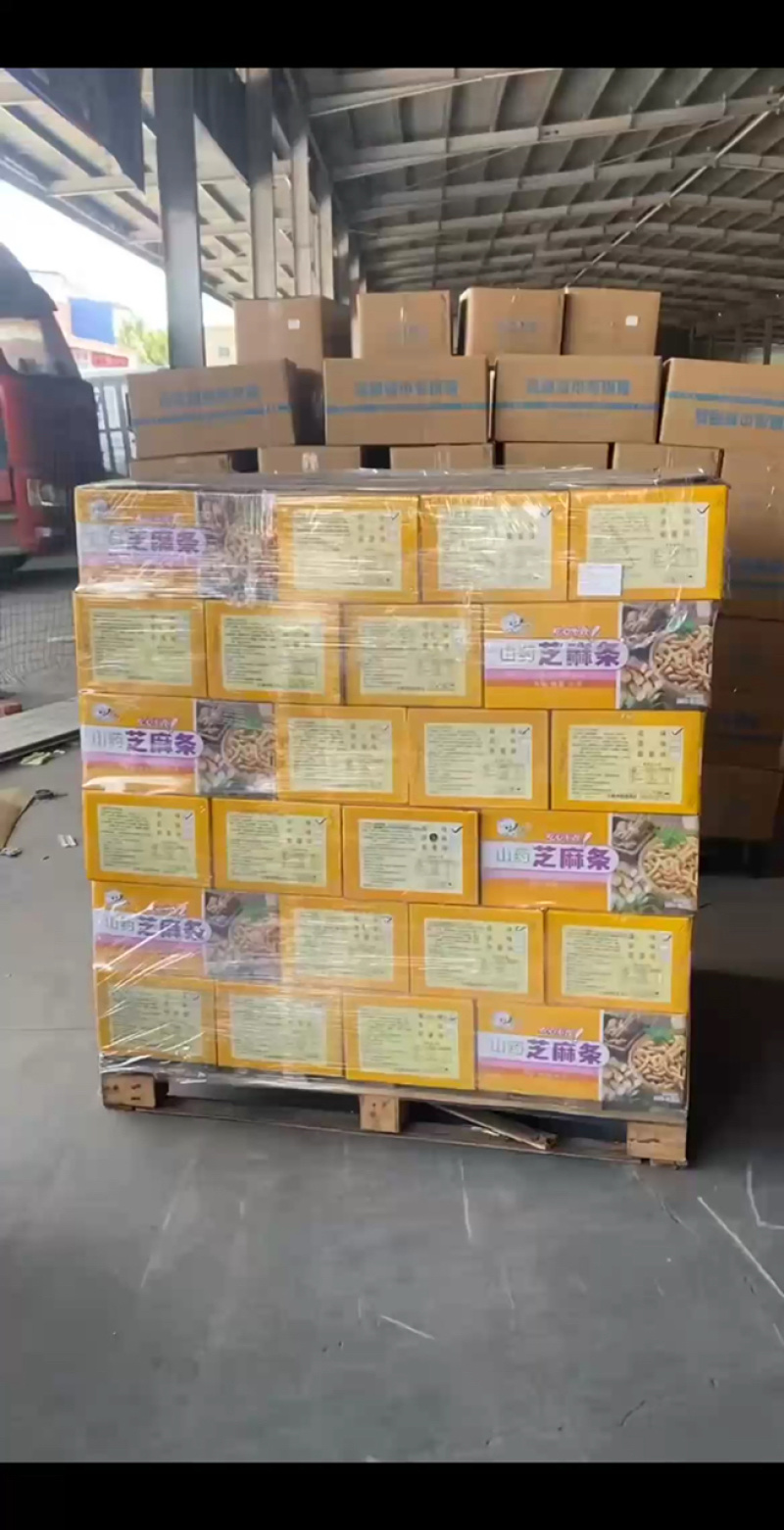 铁棍山药芝麻条厂家批发量大从优质量保证欢迎咨询