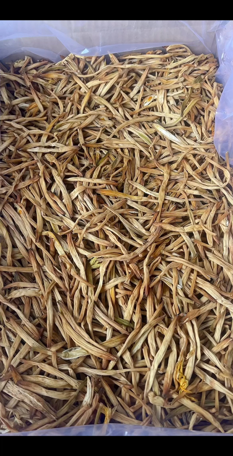 黄花菜地摊电商批发无硫磺黄花菜干金针菜农家特产黄花菜干