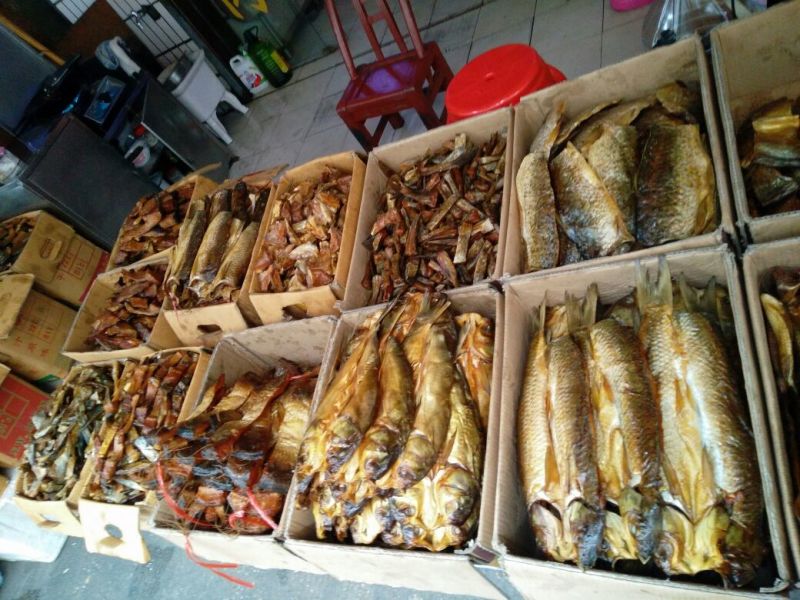 鱼干烤鱼干