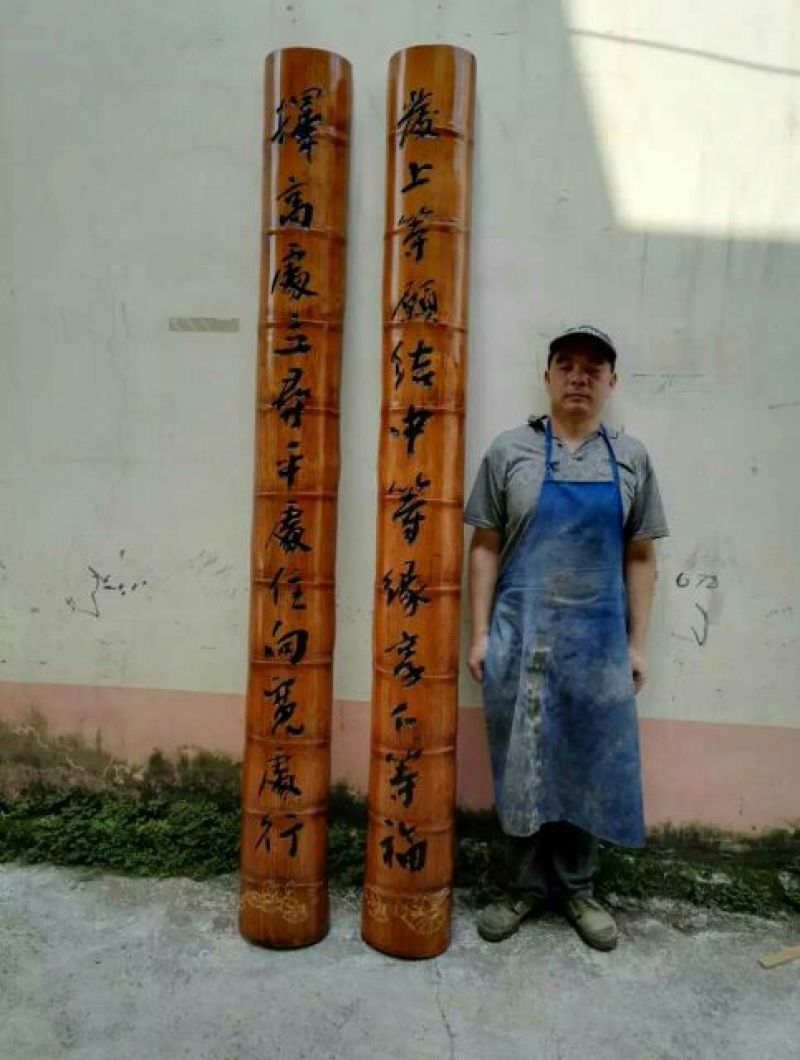 竹筒巨龙竹竹筒工艺竹子产品