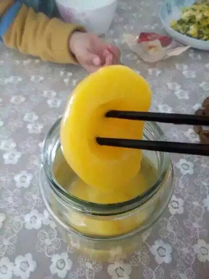 黄桃罐头