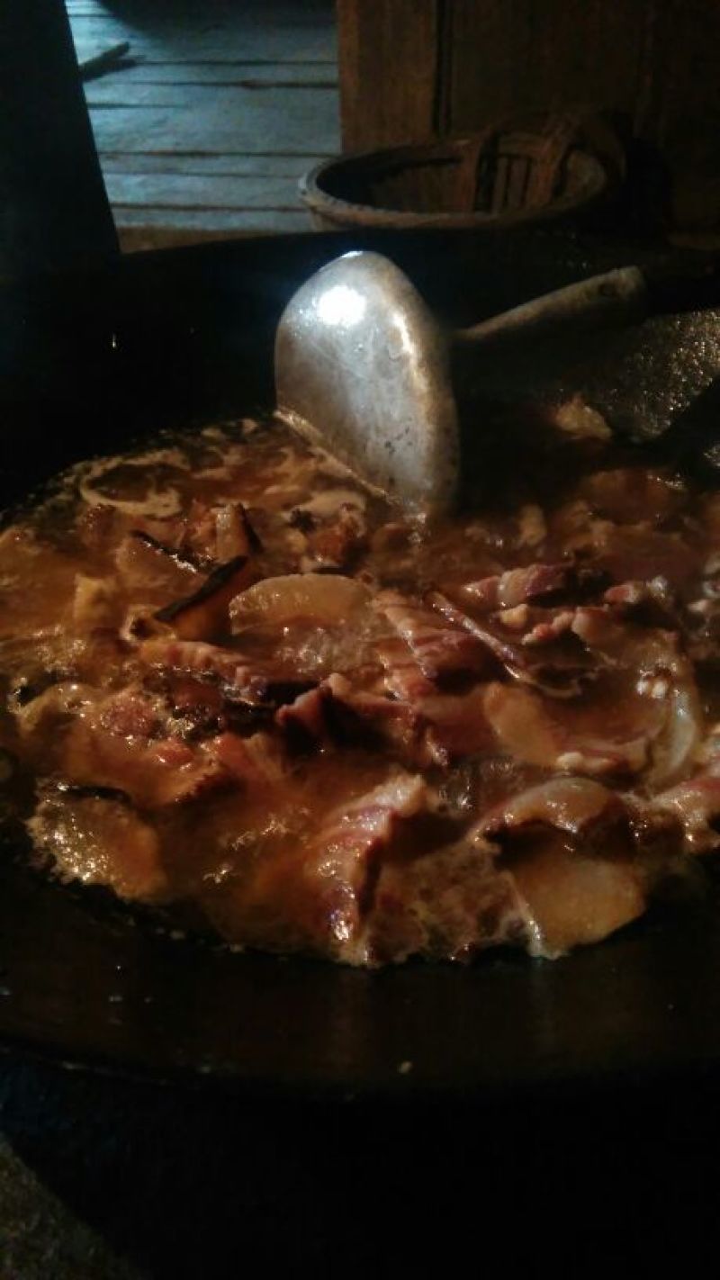 腊肉食用后腿肉加工