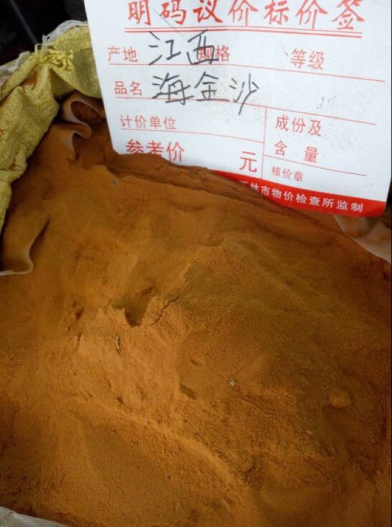 海金沙粉状