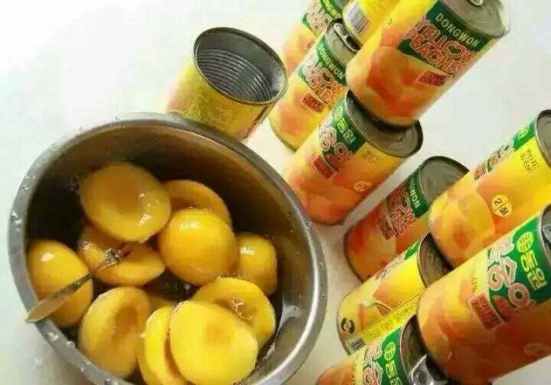 黄桃罐头