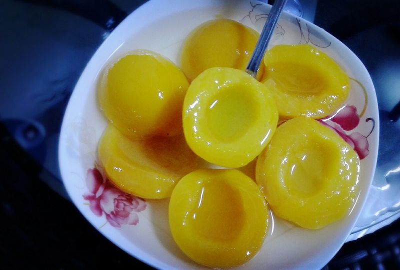 黄桃罐头