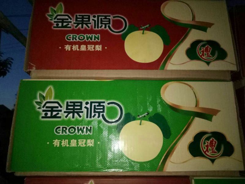 皇冠梨350~400g纸箱