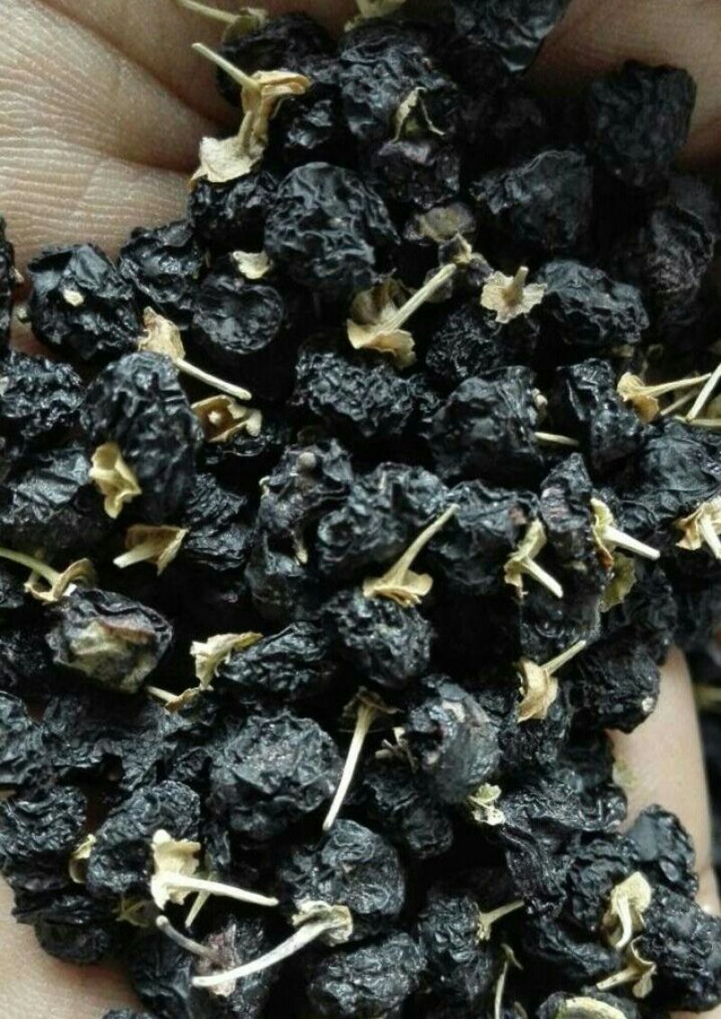 黑枸杞头茬干货