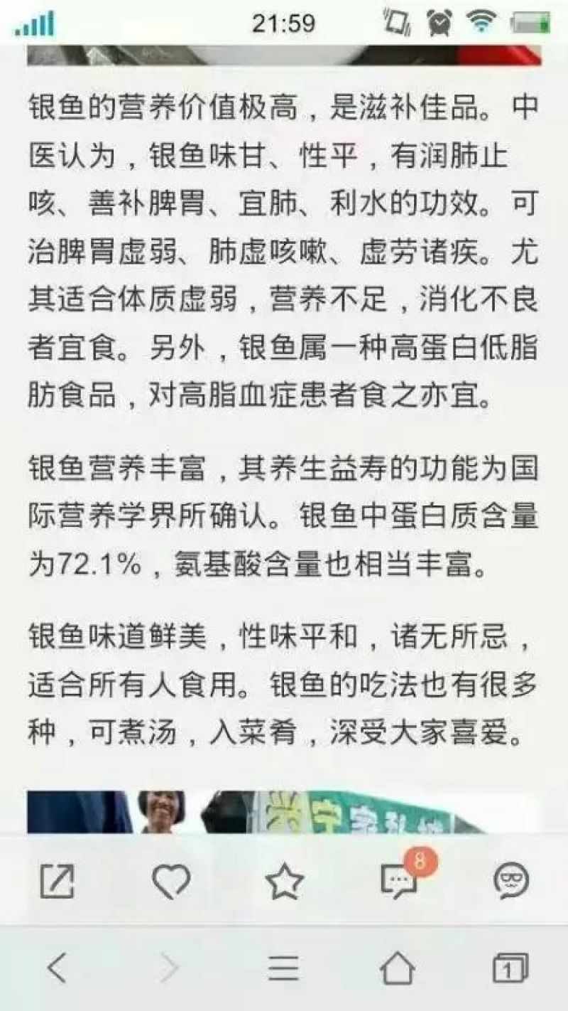 银鱼干