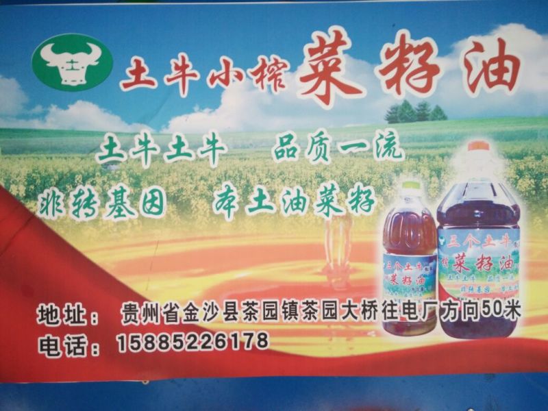 压榨菜籽油四级