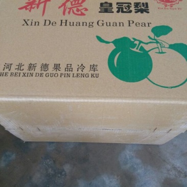 皇冠梨250~300g纸箱