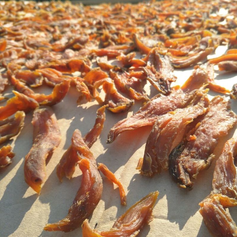 农家自己地里种的红薯自己晒制加工零添加地瓜干