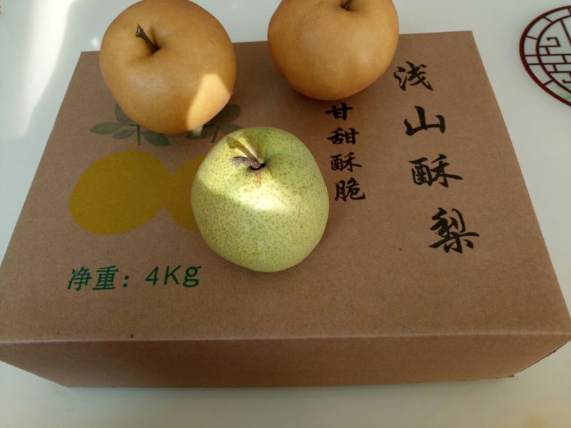 酥梨350~400g纸加膜