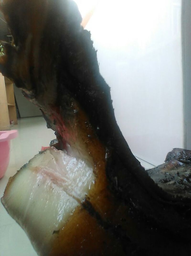 腊肉食用后腿肉未加工