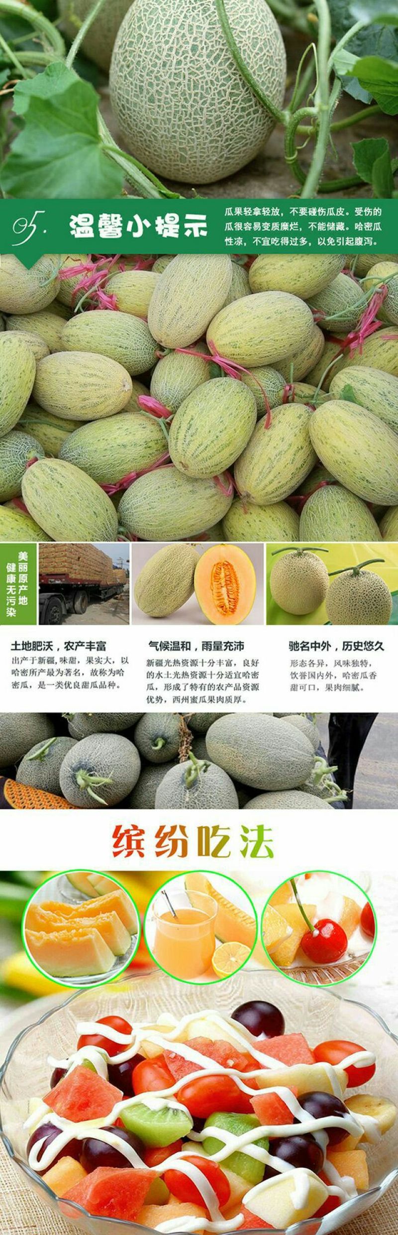 哈密瓜5斤以上椭圆形