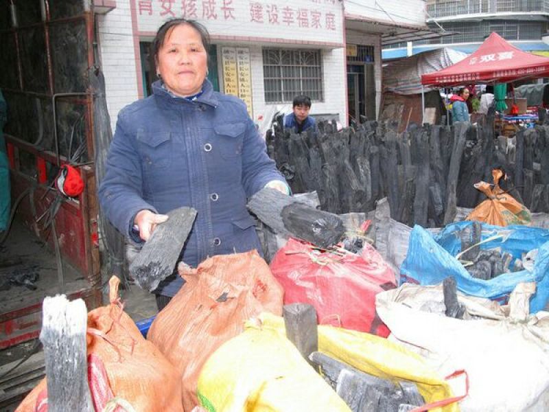 木炭95%以上烧烤炭