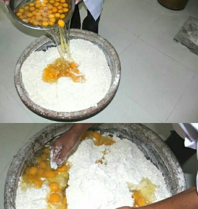手工面