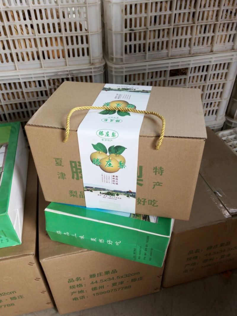 黄晶梨550~600g纸箱