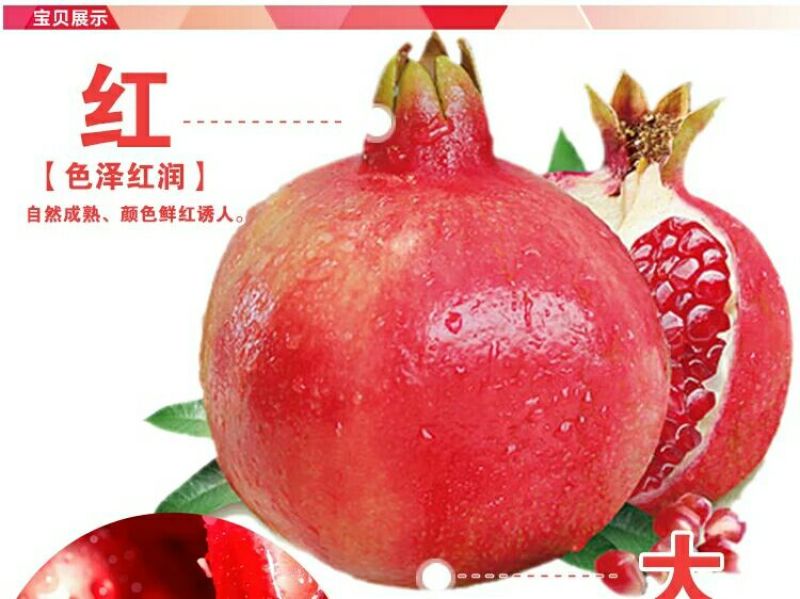 会理软籽石榴6两~8两产地直发确保一手货源