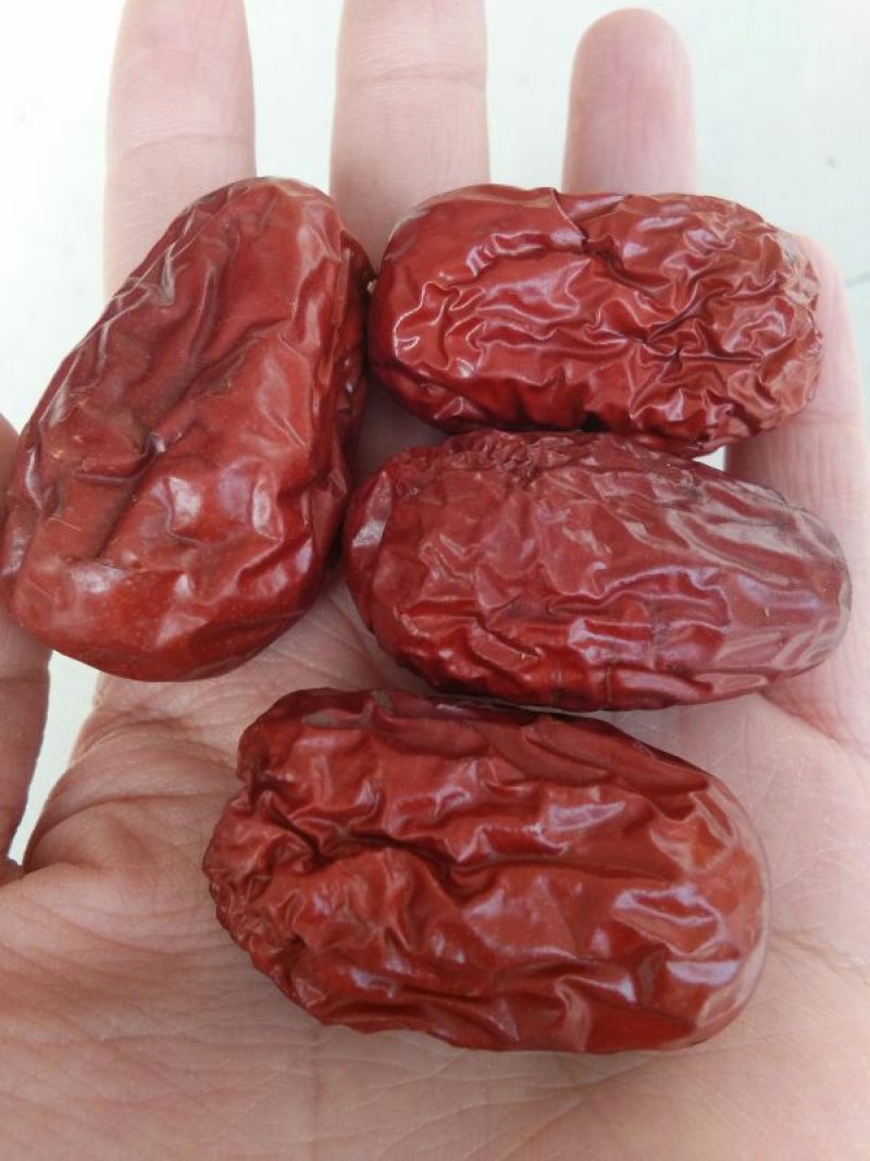 肉皮和田大枣皮薄肉厚核小山东德州乐陵市正宗产地直发