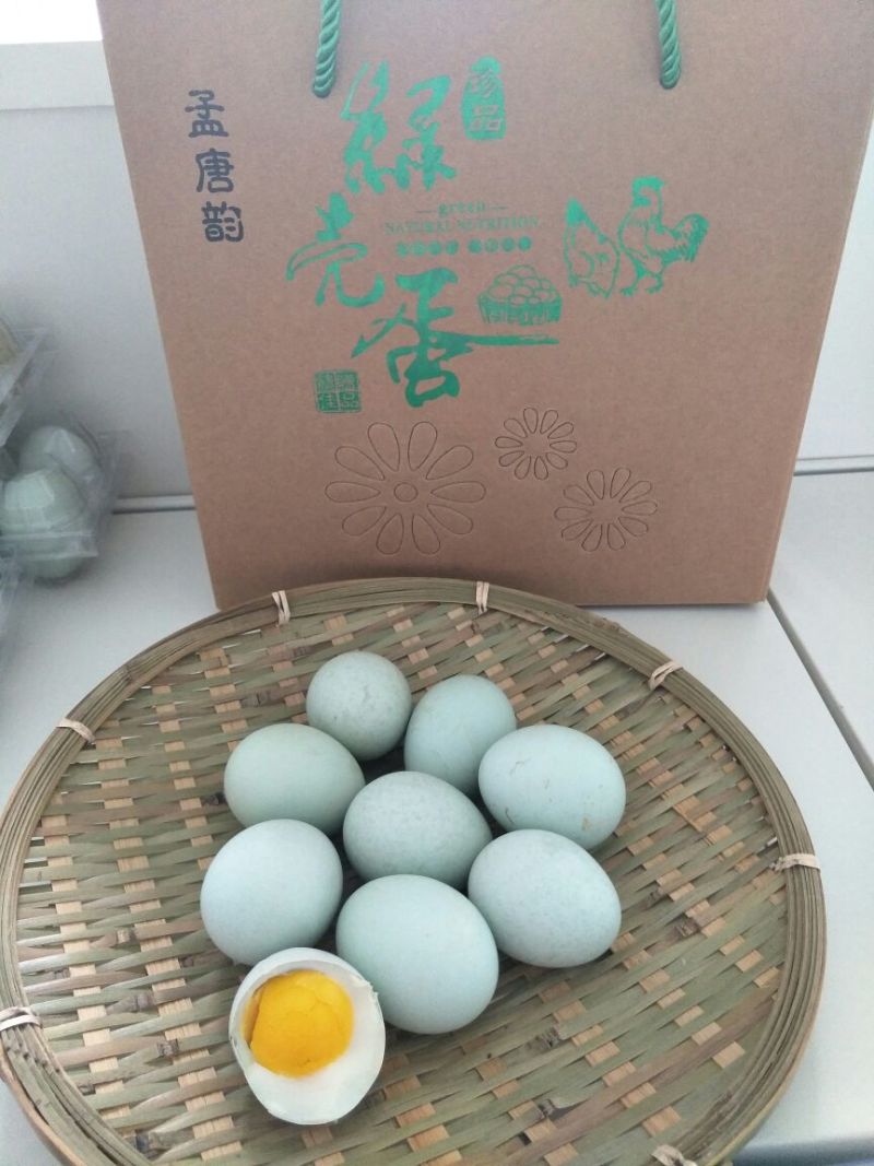绿壳鸡蛋食用40~50g