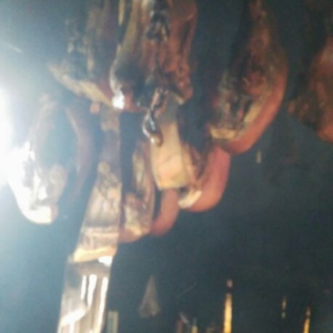 腊肉食用后腿肉加工