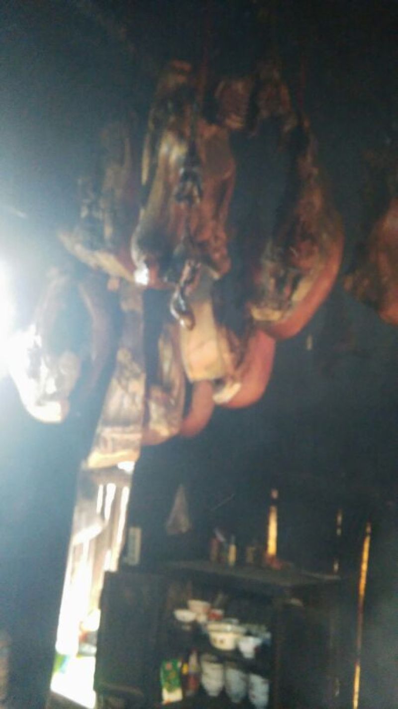 腊肉食用后腿肉加工