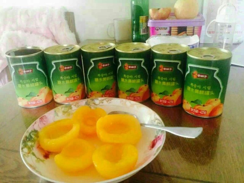 黄桃罐头