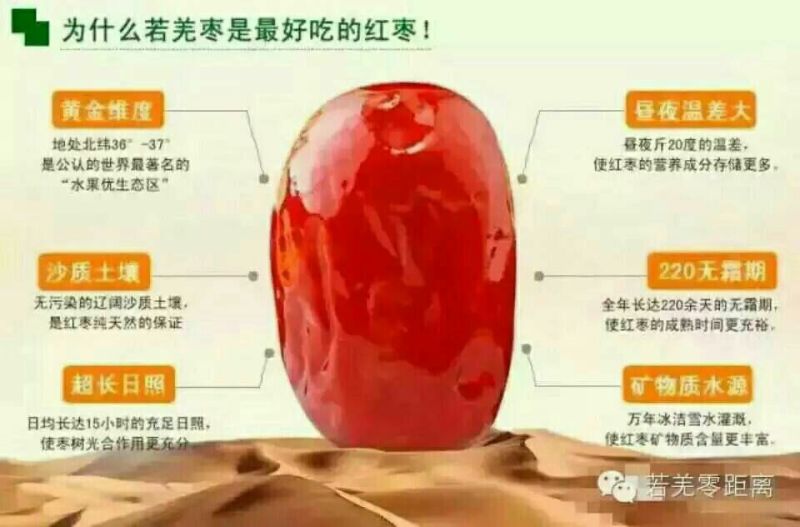 若羌红枣干枣特级