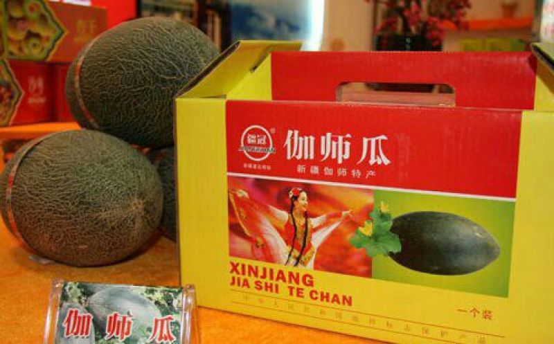 伽师瓜7斤以上椭圆形