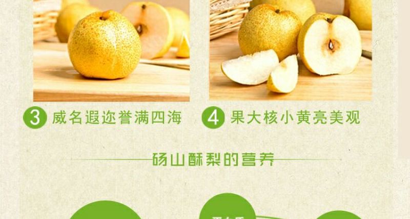 砀山梨500~550g纸箱
