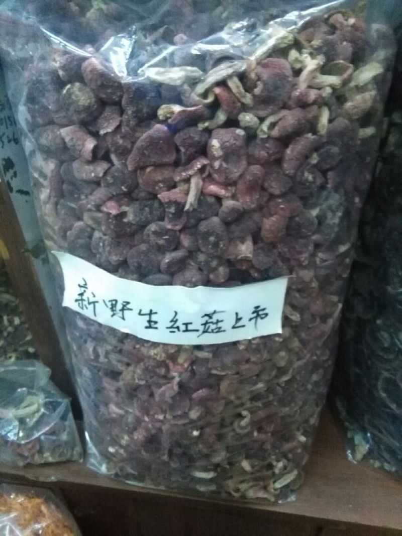 红菇0.01%1%一级5cm以下